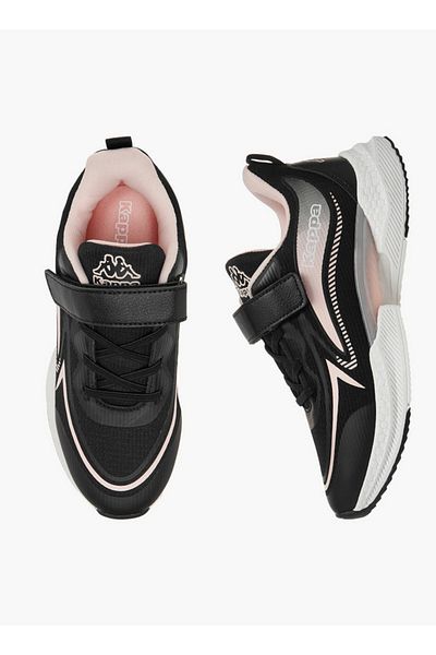 Kappa Boys' Logo Detail Sports Shoes with Hook and Loop Closure
