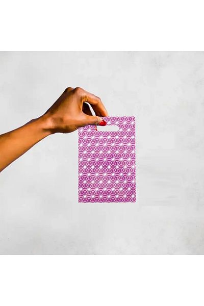 san Purple 13X20 cm 100Pcs Hand-Held Mother of Pearl Bag