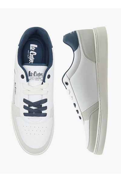 Lee Cooper Men's Solid Lace-Up Sneakers