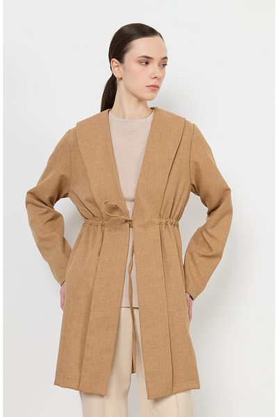 Fatma Atasoy Milky Brown Wear - Drawstring Waist