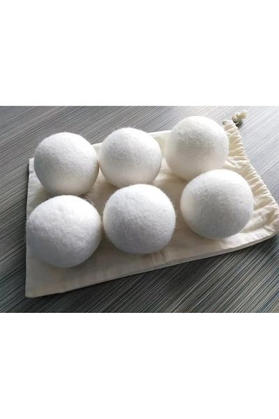 RKY SERENITY 6 Wool Laundry Drying Balls