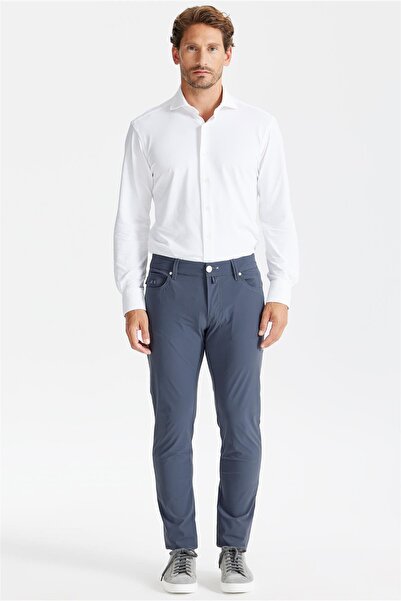 TRAMAROSSA Koyu Gri 5 Cep Teknik Pantolon