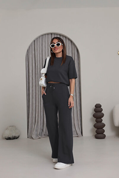 BayBayan طقم علوي سفلي من القطن الممشط بأكمام قصيرة