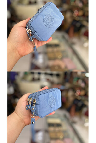 rinkadoll Γκρι χρώμα, ποιοτικό μαλακό πορτοφόλι για νομίσματα