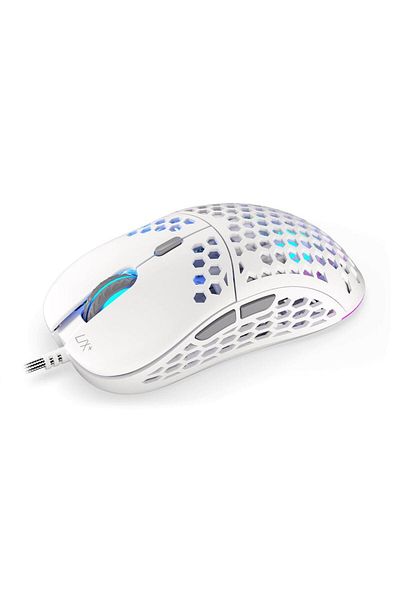 Endorfy Mouse Optic Gaming Endorfy LIX Plus Onyx, USB, 19000 dpi (Alb)