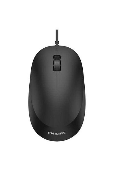 Philips Mouse optic Philips SPK7207, 1200 DPI, USB (Negru)