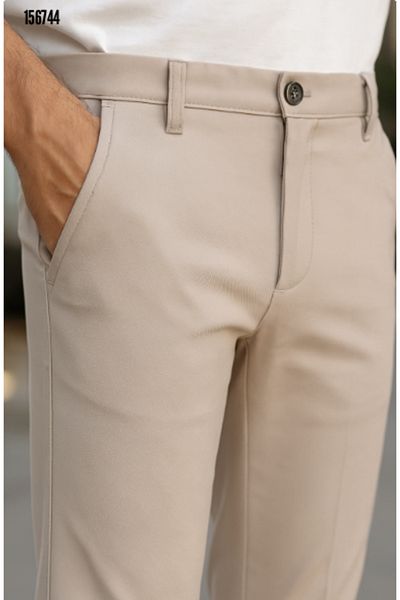 Kokosh moda Ανδρικό υφασμάτινο παντελόνι ίσιο κομμένο μέχρι τον αστράγαλο