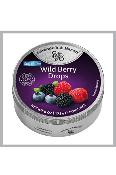 Cavendish & Harvey Cavendish& Harvey Şekersiz Wild Berry Kırmızı meyveler İth...