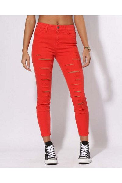Vans High Rise ripped pants VANS