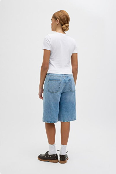 Jack & Jones Γυναικείο μπλουζάκι με στάμπα με λαιμόκοψη - Gigi