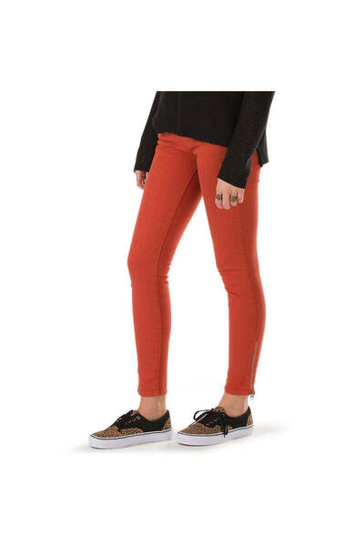 Vans Pantaloni Skinny dama colorati G Moto Denim Ketchup