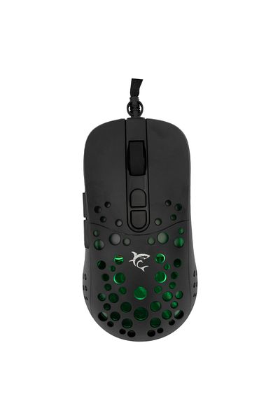white shark Mouse gaming White Shark GM-9004 TRISTAN-2, iluminare RGB, 12.800 dpi (Negru)