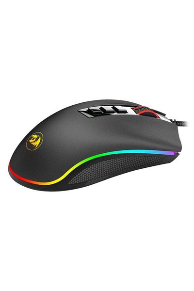 REDRAGON Mouse Gaming Redragon Cobra V2, iluminat RGB (Negru)