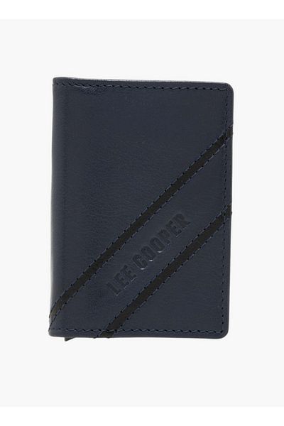 Lee Cooper Solid Bi-Fold Cardholder