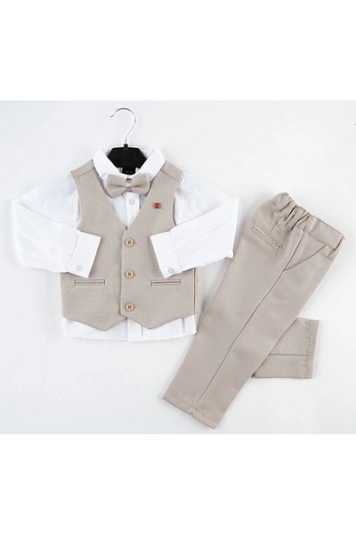 Mc Emirix Kids Wear SOLID COLOR 3 BUTTON VEST