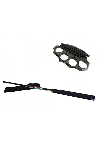 Depox Sada teleskopických holí 66 cm + černá krabice, model 2017