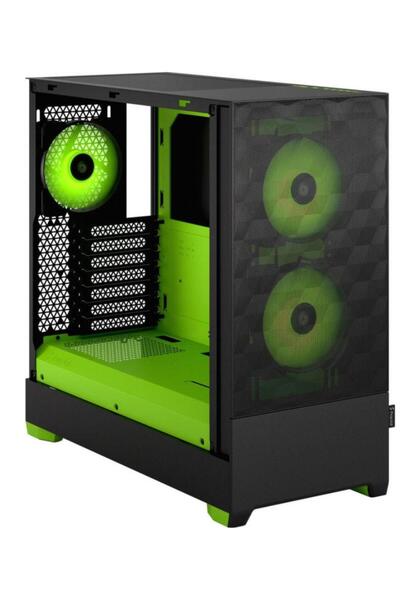 Fractal Design Carcasa Fractal Design Pop Air RGB Green Core, Middle Tower (Negru/Verde)