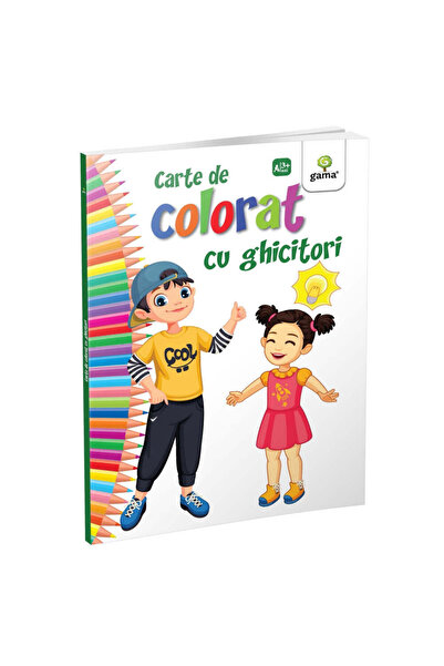 Gama Carte de colorat cu ghicitori