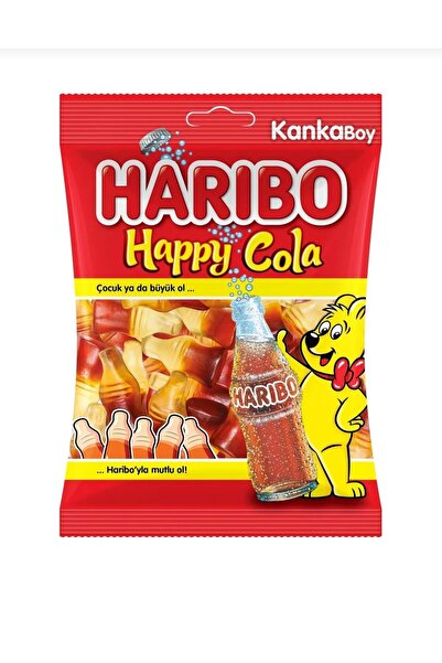 Haribo هابي كولا بنكهة 80 جرام 12 × قطعة (إجمالي 960 جرام)