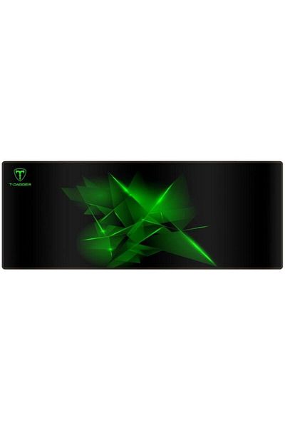 T-DAGGER Mousepad T-DAGGER Geometry, L (Negru/Verde)