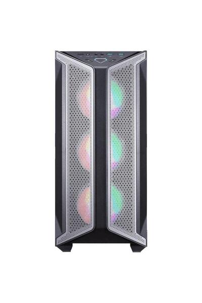 GAMEMAX Carcasa Gamemax Brufen C1, Middle Tower, Tempered glass (Negru)