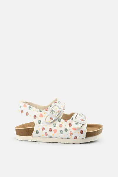 Vicco Last Girl's White Sandals