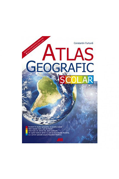 All Atlas Geografic Scolar-Romania - Constantin Storm