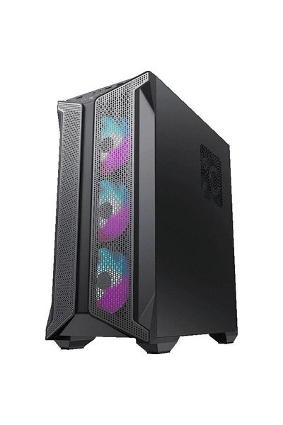 GAMEMAX Carcasa Gamemax Brufen C1, Middle Tower, Tempered glass (Negru)