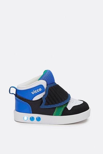 Vicco Ufo Lighted Baby Boy Saks Blue/Black Boots