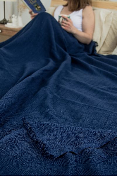 Viaden Navy Blue 220X240 cm Marla Double Pike