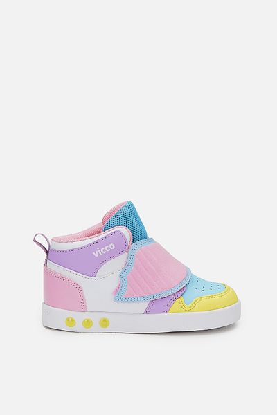 Vicco UFO Luminous Girl's Yellow Boots