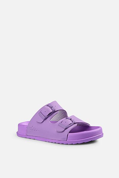Vicco Lilac Gibli Basic Baby Girl Slippers