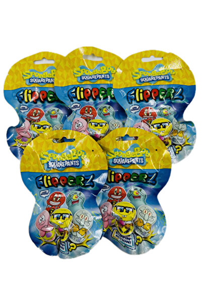 Unibon Flipperz Sünger Bob SpongeBob Square Pants Avantaj Paket 5li