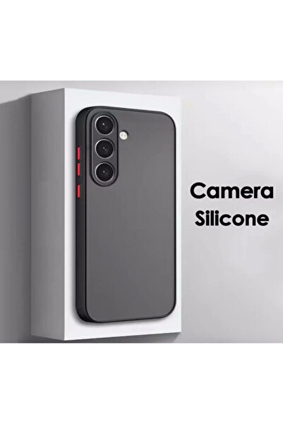 m.tk moveteck Samsung Galaxy A56 Kılıf Mat Parmak izi Yapmaz Kamera Korumalı Renkli Tuşlu Sert Silikon Kapak