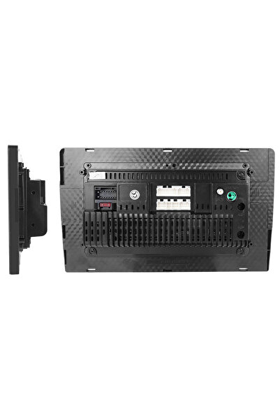 Dark 10" IPS Android 13, 4+64GB 2DIN Carplay&Android Auto,GPS Geri Görüş Kameralı UniversalAraçMultimedya