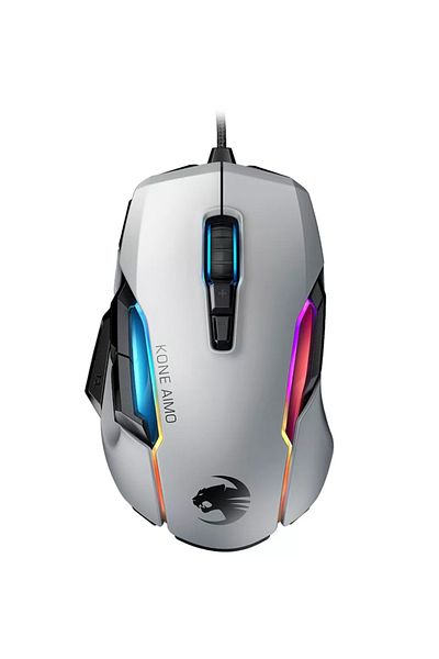 Roccat ROCCAT Kone Aimo Remastered PC Gaming Mouse - White