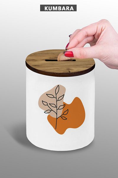 bymat Bohemian Design Kuamamiki Piggy Bank 9 cm Small Size Table Top