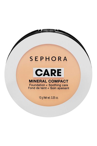 SEPHORA Mineral Care Compact Foundation 21 Petal Light (10g) | Lightweight, Buildable Coverage