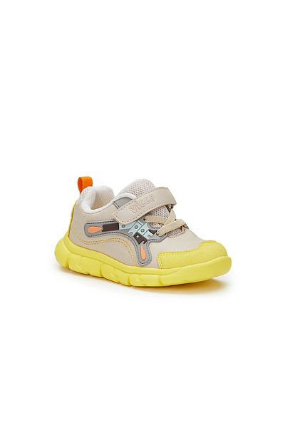 Vicco Soft Lightweight Unisex Preschool Beige Sports Shoes