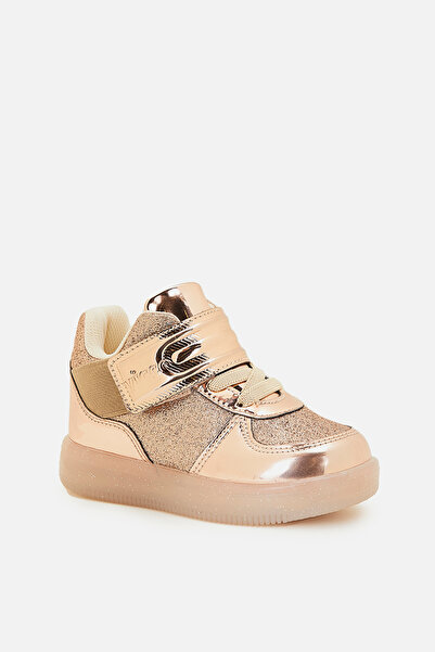 Vicco Mimi Işıklı Kız Çocuk Altın Bot