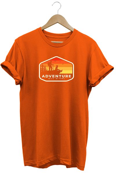 remonz Adventure Adventure Printed Basic T-shirt 100% βαμβάκι