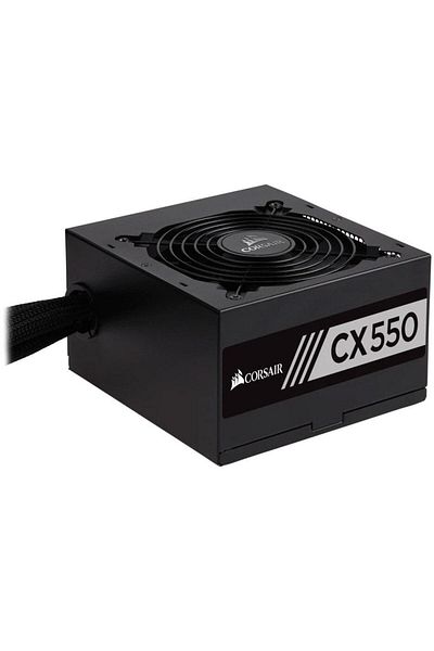 Corsair Corsair CX550, 550 Watt, 80 PLUS Bronze Power Supply