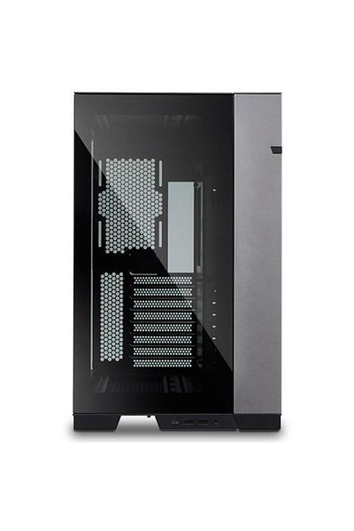 Lian Li Carcasa Lian Li PC-O11 Dynamic EVO Mid-Tower, Tempered Glass, Fara sursa (Gri)