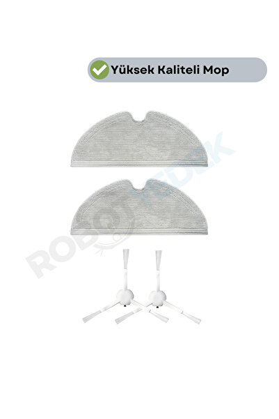 robotyedek Xiaomi 2c Aspiratore Mop - Ανταλλακτικό σφουγγαρίστρα και πλαϊνή β...