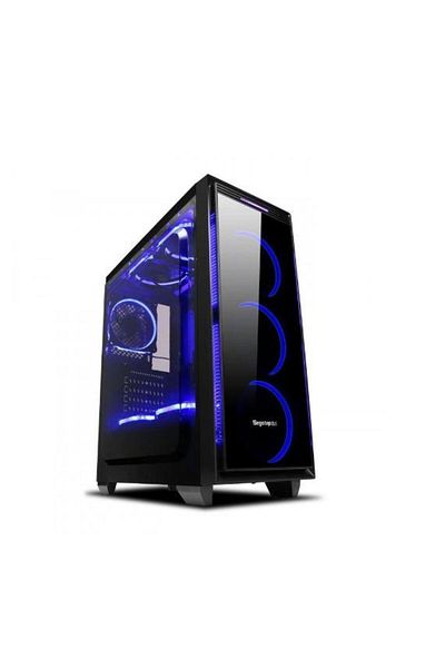 Segotep Carcasa Segotep Halo 6 Plus, Middle Tower, Plexiglass (Negru)