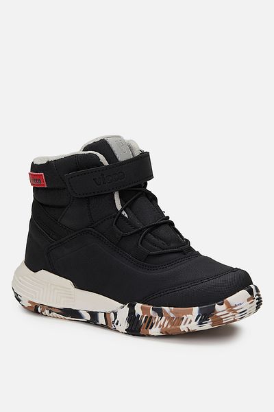 Vicco Galactica Camouflage Boys Preschool Black Boots