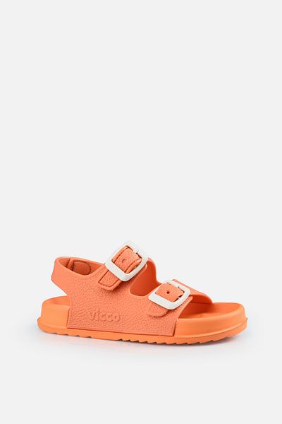 Vicco Bunny Basic Unisex Preschool Orange Sandals