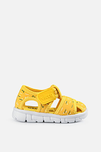 Vicco Bumba II Lightweight Unisex First Step Yellow Sandals