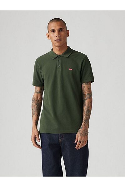 Levi's Ανδρικό μπλουζάκι Hm Kombu Green Pique Polo Neck - 35883-0232