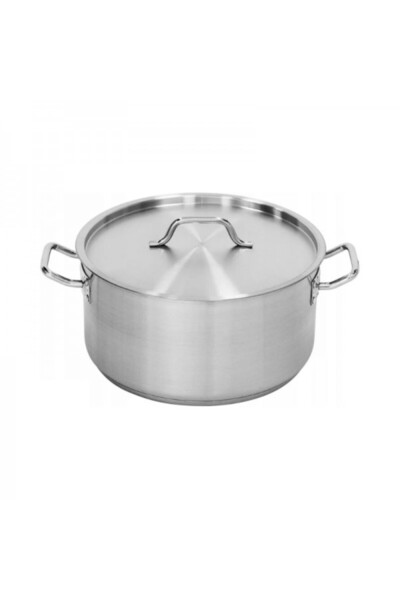 Stalgast Professional stainless steel saucepan with 3-layer base and lid, Pre...